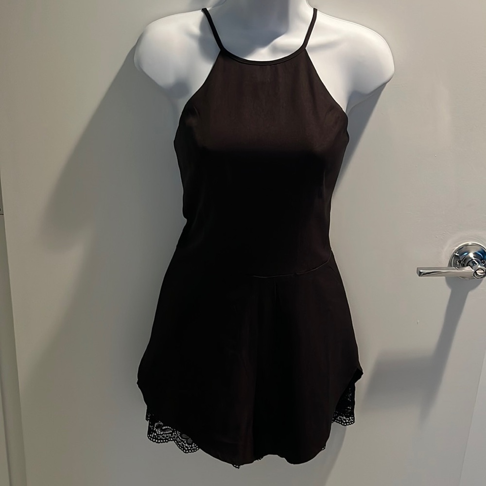 Black romper size small